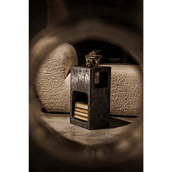 Noir Trading Inc. Murakami Tray Top Block End Table Wayfair